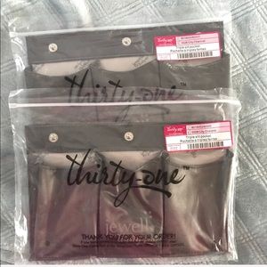 Thirty one triple pocket insert